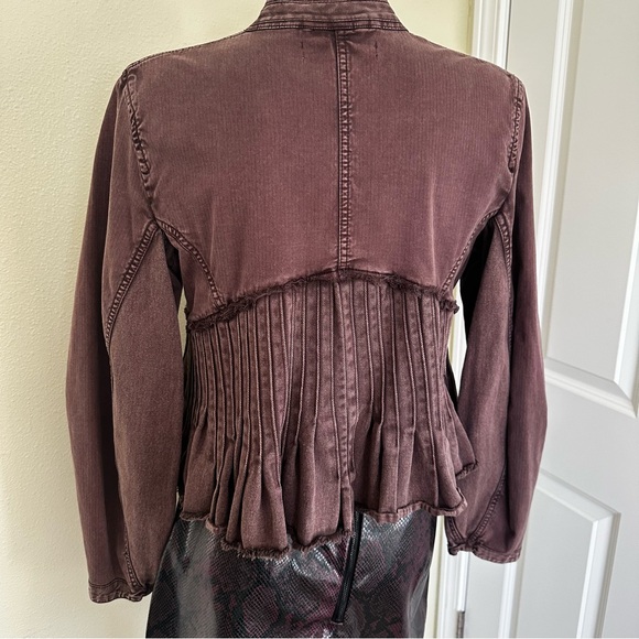 Free People Mauve Jean Jacket - Picture 4 of 6
